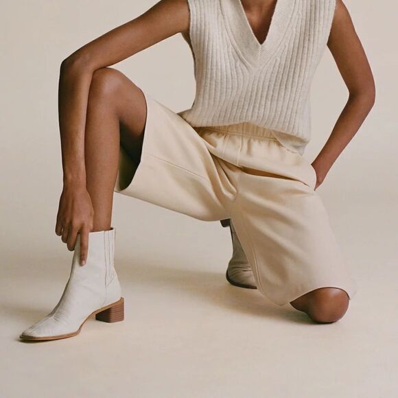 Mango Faux Leather Bermuda Shorts - Picture 6 of 10